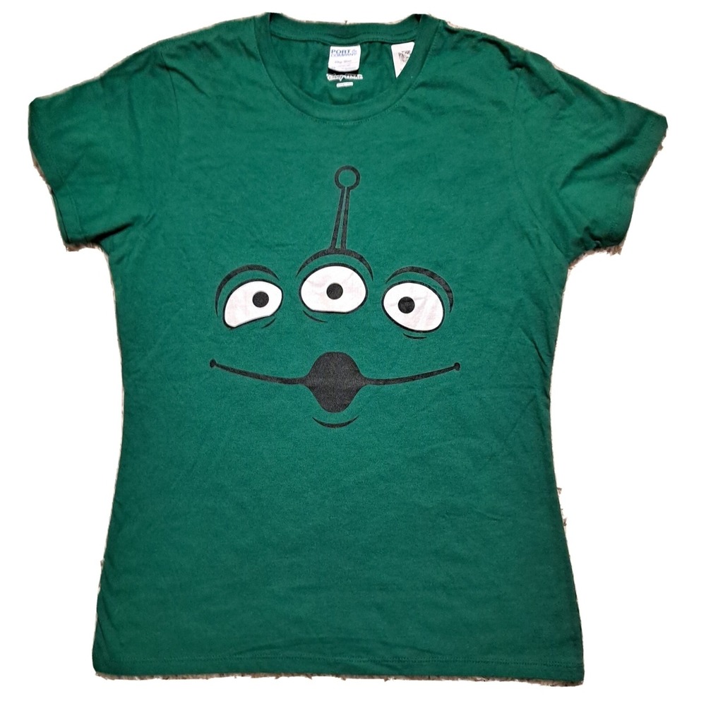 Ladies Medium Pixar‎ Alien T Shirt Green Toy Story